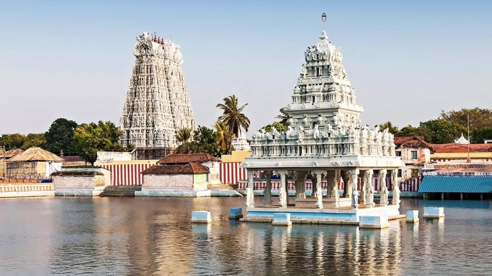 Вилла Tamizh Nest - தமிழ்க்குடில் Канниякумари Экстерьер фото